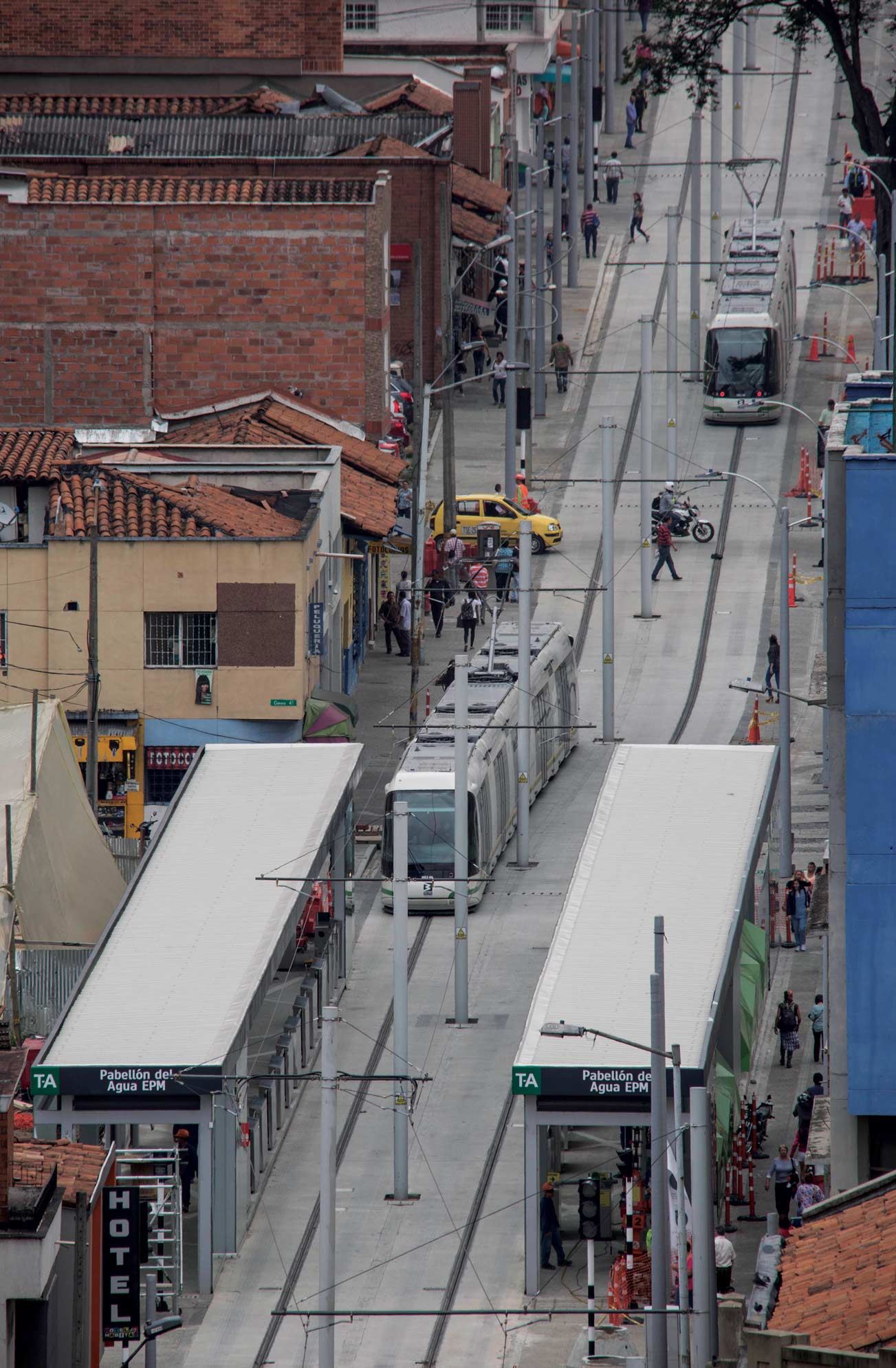 Parada Tranvía Pabellón del Agua EPM