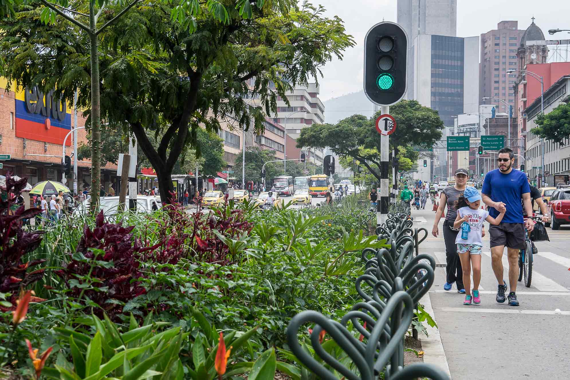 Corredor verde Avenida Oriental