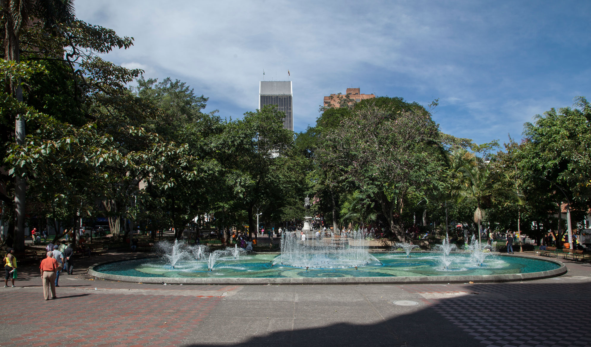 Bautizo en la fuente