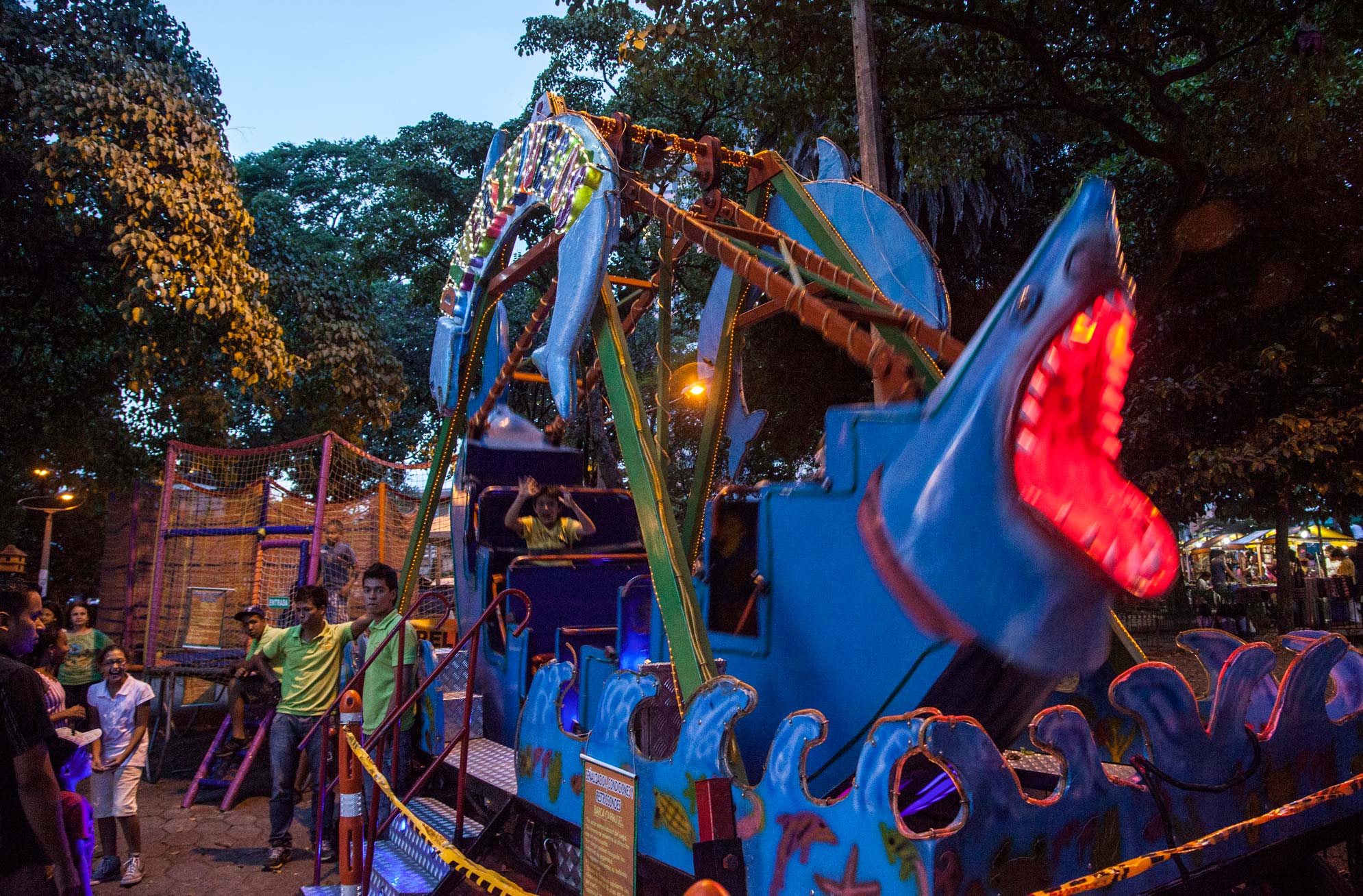 Un parque de barrio en el Centro