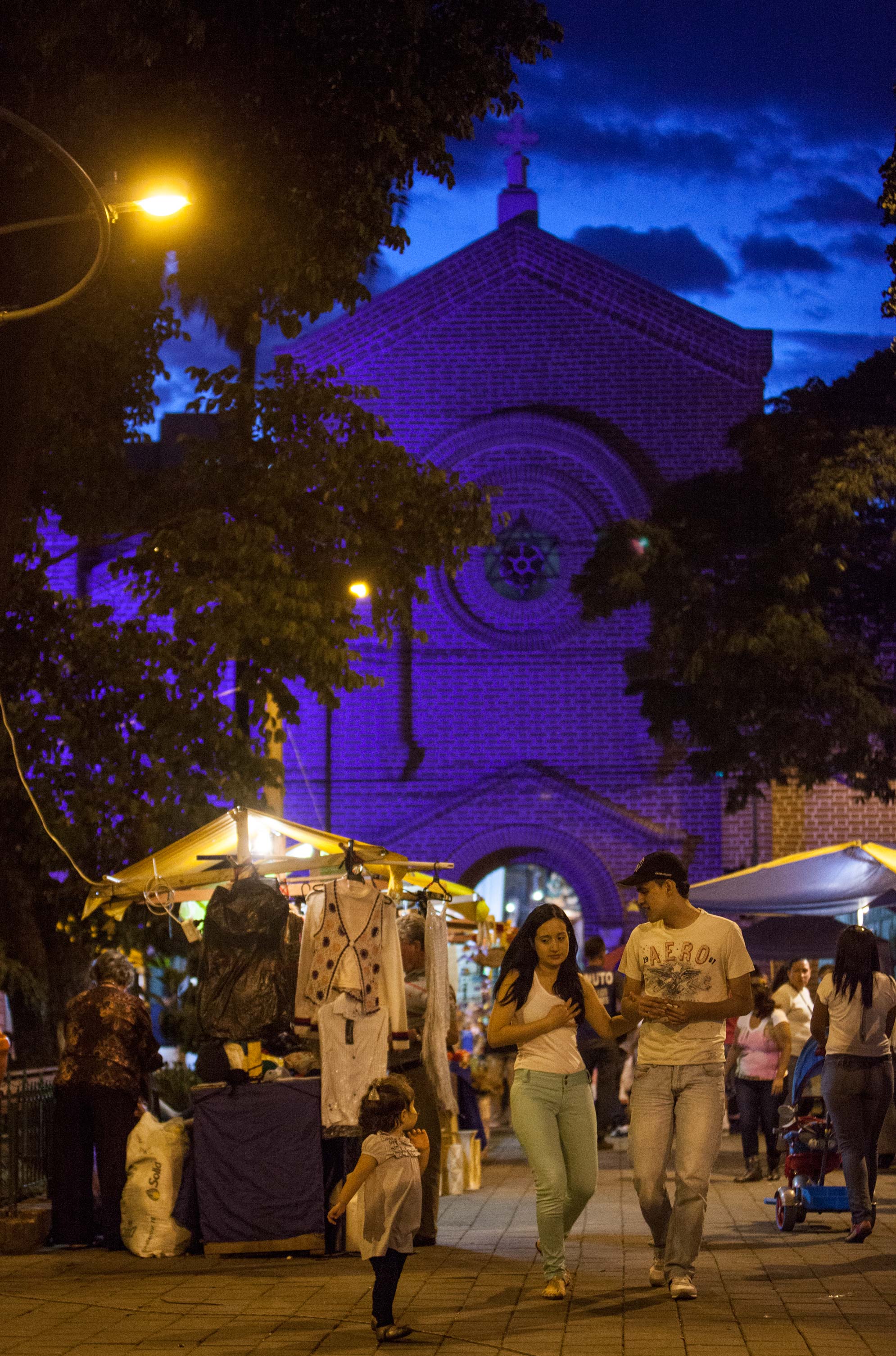 Un parque de barrio en el Centro