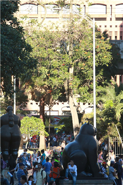 Plaza de las Esculturas Actual