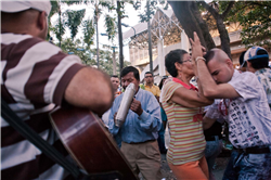 Músicos del Parque de Berrío