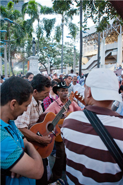 Músicos del Parque de Berrío