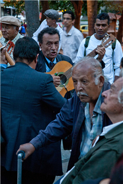 Músicos del Parque de Berrío