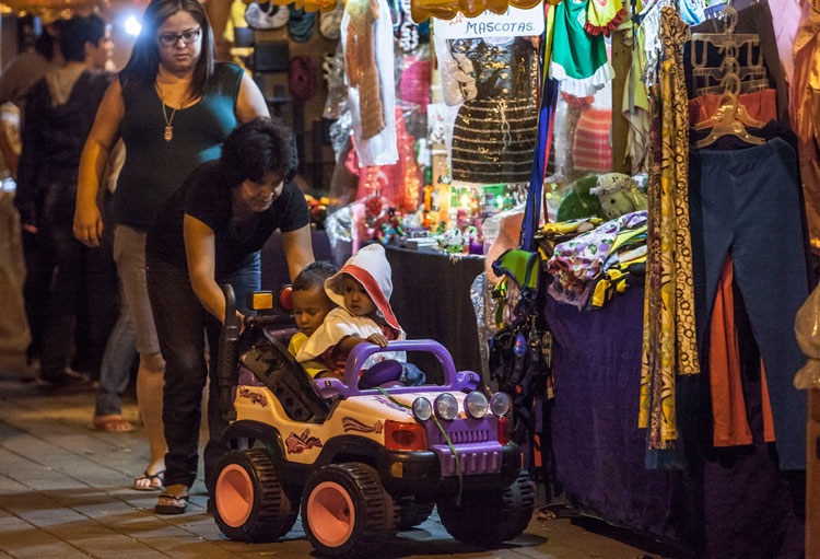 Un parque de barrio en el Centro