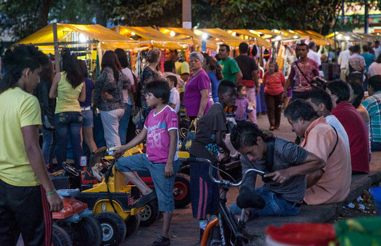 Un parque de barrio en el Centro