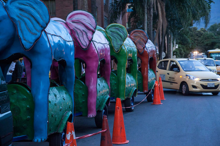 Un parque de barrio en el Centro