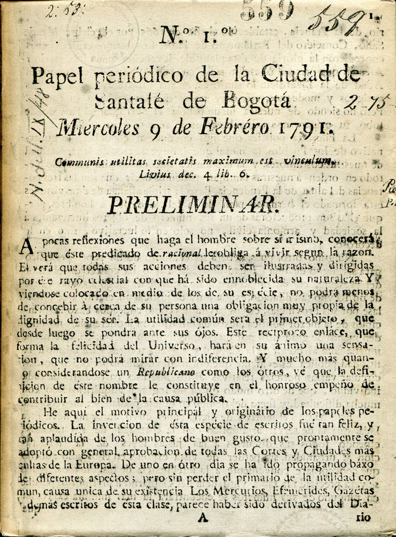 Manuel del Socorro Rodríguez: Inane, inocuo, prescindible