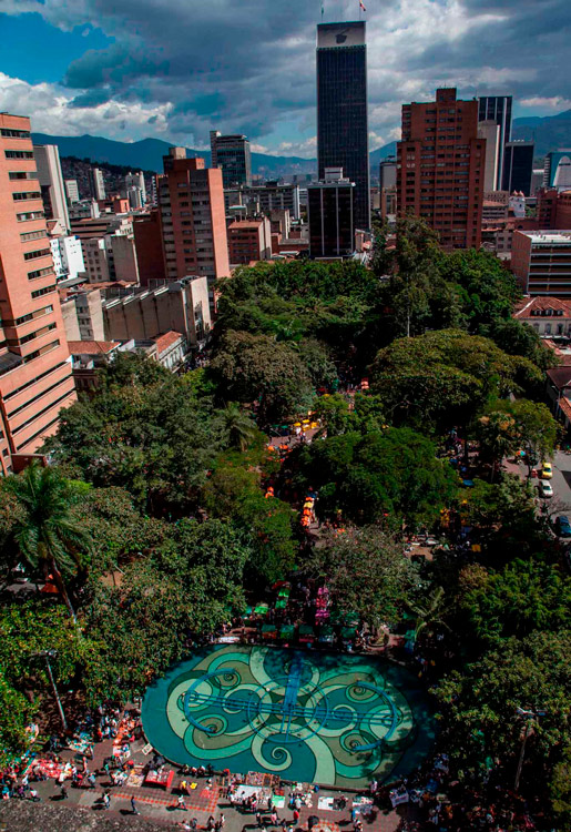 Las plazas que se volvieron parques