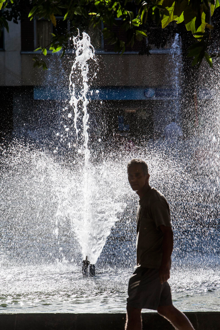 Bautizo en la fuente