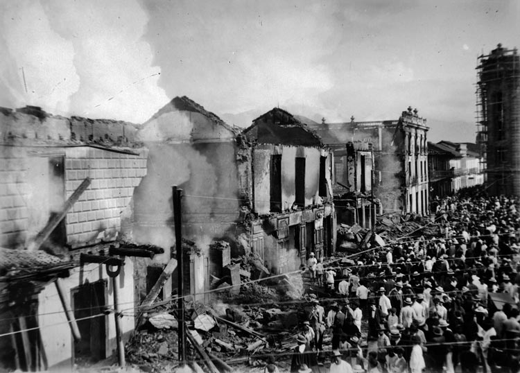 Historia de las casas quemadas