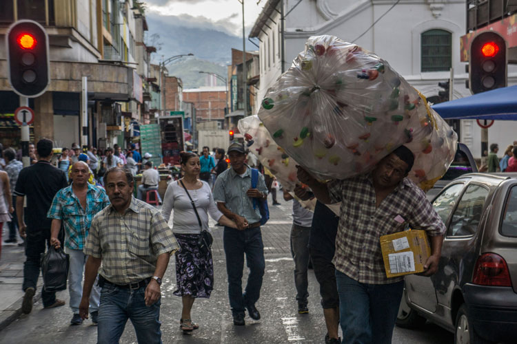 Una calle real