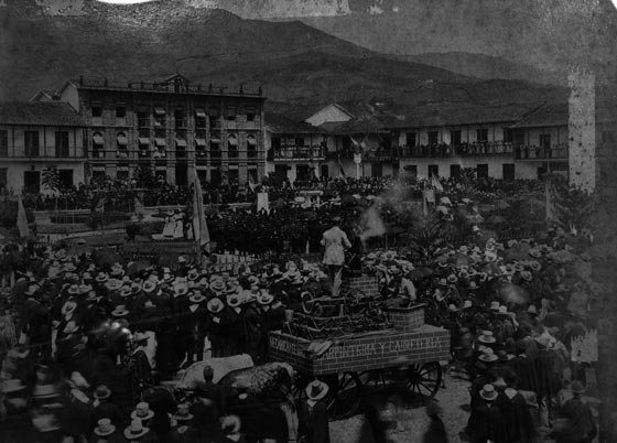 Plaza principal de Medellín